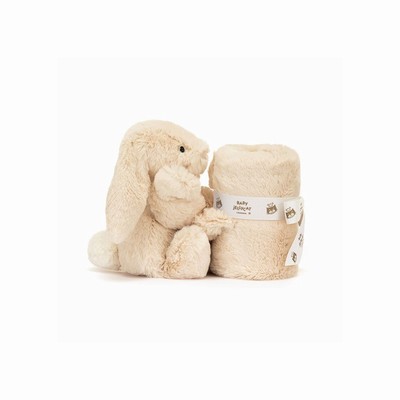 Jellycat Bashful Luxe Bunny Soothers USA | 12869BXHV